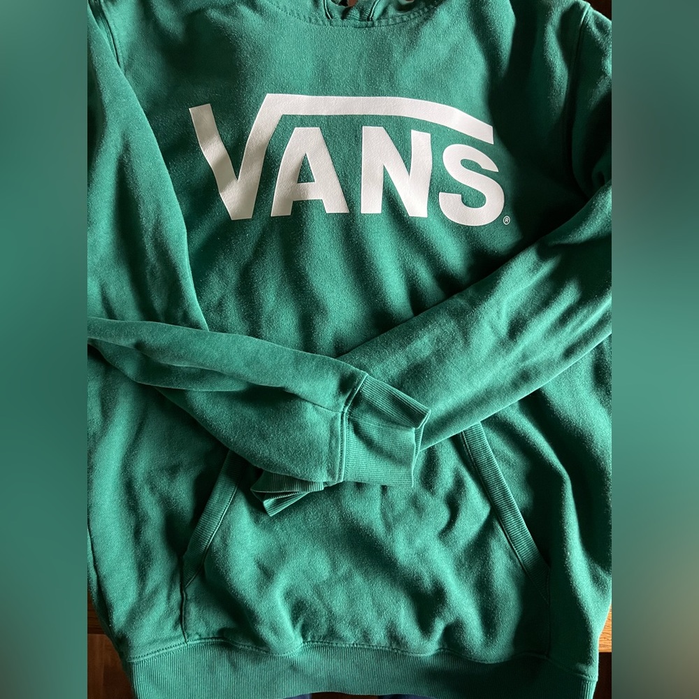 Green Vans Hoodie Men’s Small